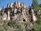 Ihlar Canyon. Cappadocia. Turkey. Landscapes of untouched nature near a rapid river in the depths of the canyon.