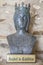 IIsabella I of Castile bronze bust