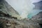 Ijen Crater is a acidic crater lake located at the top of Mount Ijen