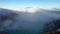 Ijen volcano, aerial view. Java, Indonesia