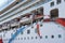 IJmuiden, the Netherlands - July 15th, 2023: Norwegian Dawn Cruise Ship