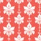 Ikat damask seamless pattern