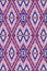Ikat embroidery local fabric pattern with geometric seamless, red and white lines multicolor stripes