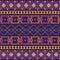 Ikat geometric folklore ornament. Tribal ethnic vector texture. Seamless striped pattern in Aztec style. Figure tribal embroidery