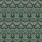 Ikat Ornament Ethnic Vector Seamless Pattern