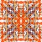 Ikat seamless geometric pattern shibori