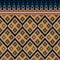 Ikat tribal pattern seamless ethnic fabric