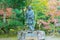 Ikkyu Sojun Statue at Ikkyuji Temple Shuon-an in Kyotanabe, Kyoto, Japan. Ikkyu Sojun 1394-1481