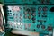 Il-62 aircraft engine control panel for which the flight engineer was responsible