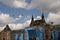 IL-76MD military transport planes over Moscow`s Red Square during the dress rehearsal of the Victory Day air parade