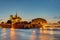 The Ile de la Cite in Paris at dawn