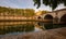 Ile Saint Louis and Pont Marie, River Seine banks in Paris, Fran