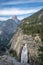 Illilouette Falls & Half Dome, Panorama Trail, Yosemite Nat`l. Park, CA