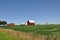 Illinois Farm with Red Barn