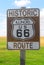 Illinois Route 66 sign