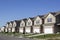 Illinois, United States - circa 2014 - New Residential Attached Row Housing Subdivision Development wit