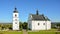 Illinska church and bell tower, Eastern orthodox temple. Histor