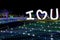 Illumia Light Illumination festival Korea Night I LOVE YOU