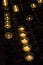 Illuminated Candles in Cologne Cathedral