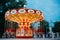 Illuminated Carousel Merry-Go-Round Calypso Ready Start. Summer
