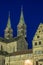 Illuminated cathedral of Bamberg