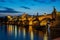 Illuminated Charles Bridge