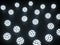 Illuminated checker pattern balls