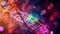 Illuminated Chromosomes, Unraveling the Rainbow of DNA, Generative AI