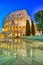 Illuminated Colosseum at Dusk, Rome