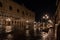 Illuminated Doge Palace at Night, Venice