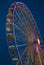 Illuminated ferris wheel