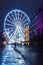 Illuminated ferry wheel