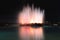 Illuminated fountain, Tenerife Spain