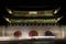 Illuminated Gwanghwamun Gate of Gyeongbokgung Palace at night, Seoul, Korea