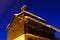 Illuminated House in the Village of Megeve