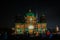 Illuminated landmark Berlin Cathedral / Berliner Dom at night