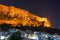 Illuminated Mehrangarh Fort in Jodhpur, India