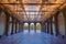 The illuminated Minton Tile Ceiling at the Bethesda Terrace in C