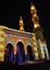 Illuminated mosque