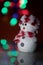 Illuminated Snowman doll