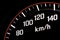 Illuminated speedometer