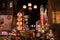 Illuminated streets of nightlife and entertainment district Dotonbori
