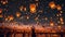 Illuminating Skies: The Magic of Flying Chinese Paper Lanterns