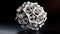 Illuminating Symmetry: A White Dodecahedron Embracing the Shadows
