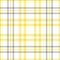 Illuminating yellow and ultimate gray seamless plaid pattern, vector illustration. Seamless tartan pattern