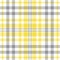 Illuminating yellow and ultimate gray seamless plaid pattern, vector illustration. Seamless tartan pattern