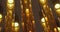 Illumination of brown glass tube lamps