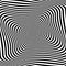 Illusion of rotation movement. Abstract op art background.