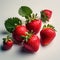 illustrate the sensory delight of a strawberry being dipped into a pool of luscious chocolate trending