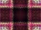 Illustrated Abstract Background of Pink Checkered Pattern with Zigzag Edges